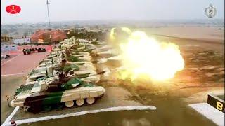 Indian Army T-90 Bhishma Tanks in Action | Armoured Corps