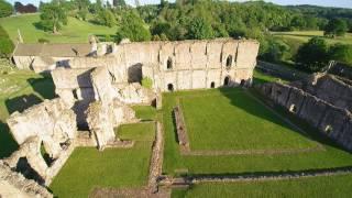 Easby Abbey - Richmond - Drone Junkees U.K