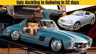 mercedes 300sl Gullwing, building a dream!