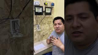 Instalación de 2 LÁMPARAS con INTERRUPTOR DOBLE