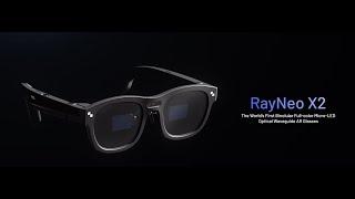 RayNeo X2 Binocular Full-color Micro-LED AR Glasses