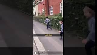 K1 (N15) RUNS DOWN AND BULLIES LITTLE JEWISH KIDS! LIVEO