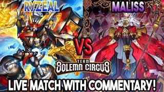 Ryzeal Vs Maliss : Yu-Gi-Oh! Locals Feature Match | Live Duel