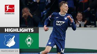 Beier Brings Win For Hoffenheim! | Hoffenheim - Bremen 2-1 | Highlights | MD 24 – Bundesliga 2023/24