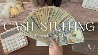 CASH STUFFING | $1797 | December No. 1 | Variable Expenses & Sinking Funds | Star Notes