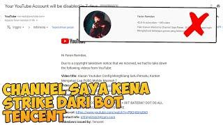 Banyak Youtuber Kena Strike, Faran Ramdan Izin Pamit Karena Bot infringement@zam.com Terimakasih