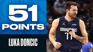 Luka CAREER-HIGH 51 PTS Ends in Mavericks Win! 