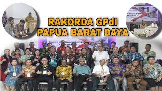 Rapat Kordinasi Daerah GPdI Provinsi Papua Barat Daya 