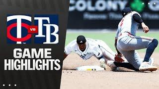 Twins vs. Rays Game Highlights (5/28/25) | MLB Highlights