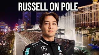 GEORGE RUSSELL PUTS IT ON POLE IN VEGAS