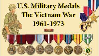 Medals of the Vietnam War Awarded to Army,  Marine Corps, Navy, and Air Force RVN Veterans 1961-73