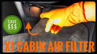 BMW Cabin Air Filter Replacement X1 F48 2015-2022