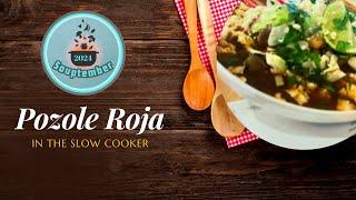 Skow Cooker Pozole Roja  Souptember 2024  Jeni Gough