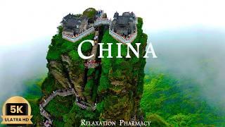 China 5K - Scenic Relaxation Film With Calming Music - 5K Relaxation Video