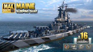 Battleship Maine: Devastating salvos - World of Warships