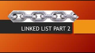 Linked list Part2