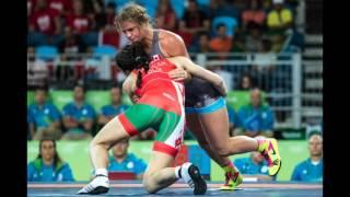 Erica Wiebe (CAN) Gold Medalist 75 kg Freestyle Wrestling