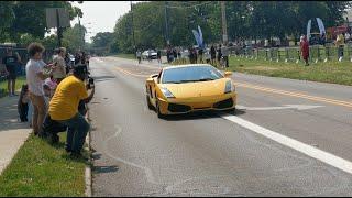 Gated Lamborghini Gallardo Pre-LP Leaving The Event 3