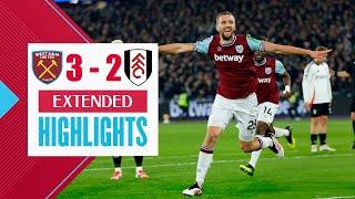 West Ham vs Fulham 3-2 Highlights Goals | Premier League 24/25