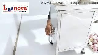 ONION SLICER MACHINE - LEENOVA KITCHEN EQUIPMENTS PVT LTD