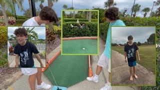 We played punishment mini golf - Sturniolo Triplets