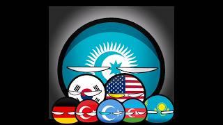 || East Turkestan Allies || #countryballs #shorts #edit