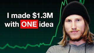 He Became a Millionaire Trading This ONE IDEA!