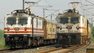 Horrible 15 Hrs+ Late Running | Extremely LATE Running Trains at High SPEED Action | Indian Railways