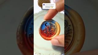 Blue, Red and Gold Waxseal Stamp / Marble Waxseal Stamp / Glitter Waxseal Stamp / Waxsealing 