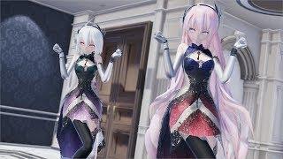 【ＭＭＤ】弱音ハク、巡音ルカで「Girls」 4K