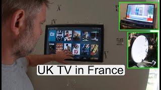 How I get UK TV in France (Freesat) + A look at my home media system