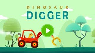 Dinosaur Digger - Kids Truck and Dinosaur Games | Kids Learning | Kids Games | Yateland