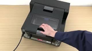 ADR AG Tutorial: Loading Paper to Feed it from Outside the Printer CW C6000/C6500 Auto Cutter Model