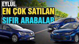 Eylül Ayında Türkiye'de En Çok Satan Otomobiller! | 2024 Satış Rakamları