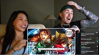 OMFG!  Demon Slayer 2025 PROMO Reel REACTION