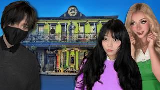 a night in HAUNTED DOLL HOTEL with My Friends...