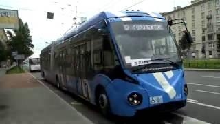 Поездка на новом троллейбусе "Витовт"