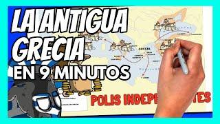   La historia de la ANTIGUA GRECIA en 9 minutos | Resumen corto y divertido