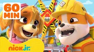 Rubble's Best Moments on NEW EPISODES of Rubble & Crew! w/ Skye #2 ‍️ 1 Hour | Nick Jr.