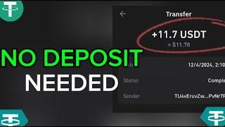 FREE $11 USDT - Claim $35 on Free USDT Mining Site (No Investment) Payment Proof