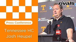 PRESS CONFERENCE: Tennessee football HC Josh Heupel speaks with media on game week