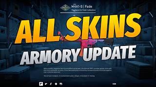 All CS2 Skins in the CS2 Armory Update!