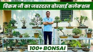 विक्रम जी का जबरदस्त बोन्साई कलेक्शन | 100+ Bonsai Collection  