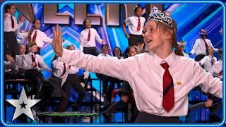 Banji's Class ushered in the 'New King' in style! | Unforgettable Audition | Britain's Got Talent