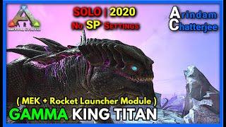 Ark Extinction - (SOLO) Killing GAMMA KING TITAN with ONLY a MEK - S2E58