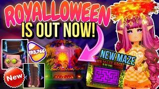 ROYALLOWEEN 2024 OUT NOW!  NEW MAZE, 9 Minigames & NEW ITEMS! | Roblox Royale High