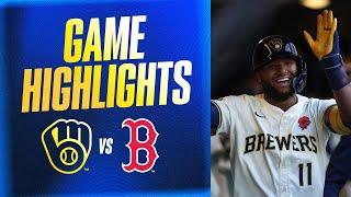 Red Sox vs. Brewers Game Highlights (5/26/25) | MLB Highlights