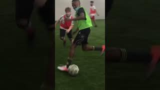 Pickup soccer at PlayMaker Training