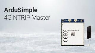 4G NTRIP Master from ArduSimple. Receive and transmit data via 4G, 3G, 2G