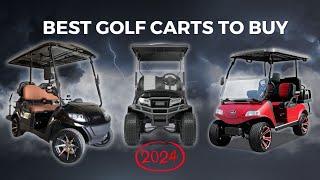 Best Golf Carts To Buy in 2024 | Top 5 Picks